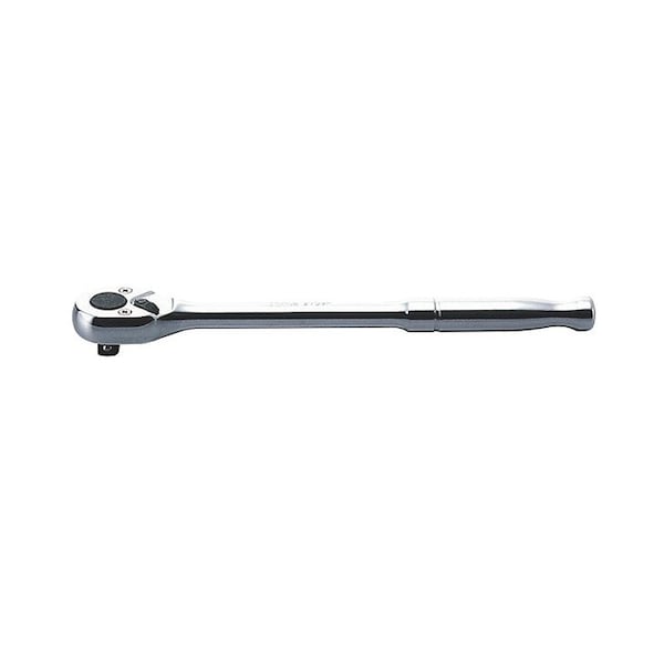 Ko-Ken Ratchet Handle 20 teeth 160mm Polished Handle 1/4 Sq. Drive 2753P-160 - main